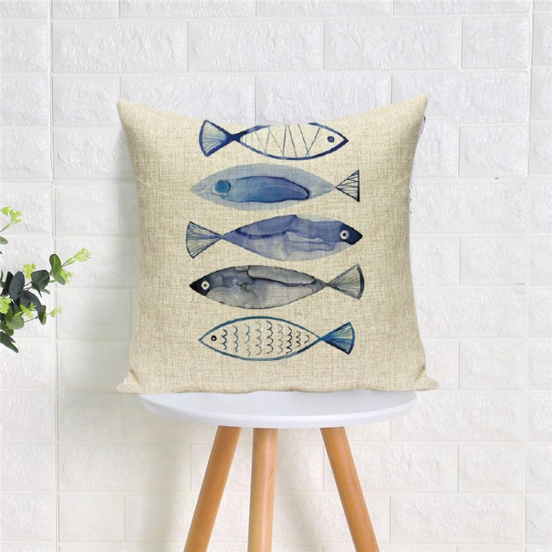 Bonhause Lot de 4 housses de coussin en velours doux pour canapé, terrasse, décoration extérieure - 45 x 45 cm